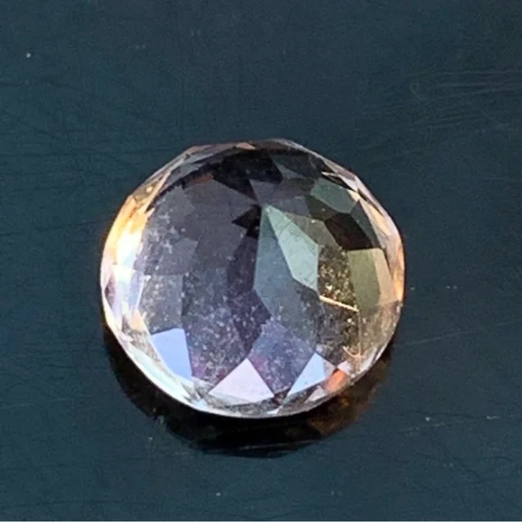 1.10 Ct Pink Tourmaline Round Faceted Gemstone - Picture 13 of 17